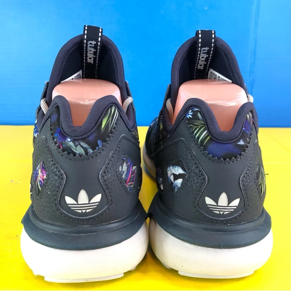 Adidas Tubular Runner Men’s Floral Athletic Sneakers Shoes Q16463 Size 8.5 - Picture 5 of 14